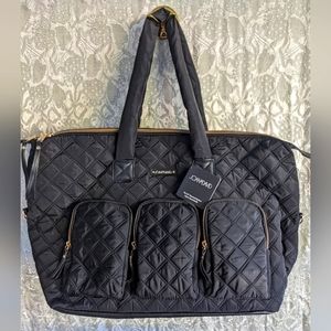 Joan & David Black Luggage Bag